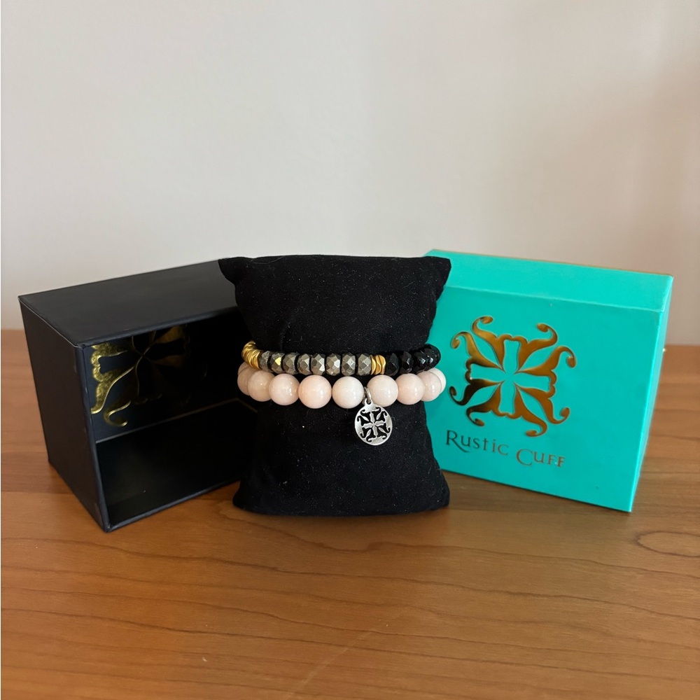Rustic Cuff Bracelet Stack - Picture 6 of 8